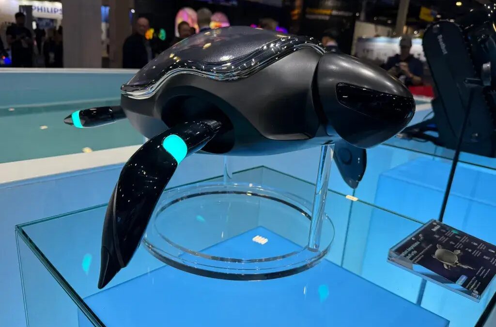 CES 2025: Beatbot представила робота-черепаху для отслеживания качества воды в бассейне 3 Beatbot RoboTurtle
