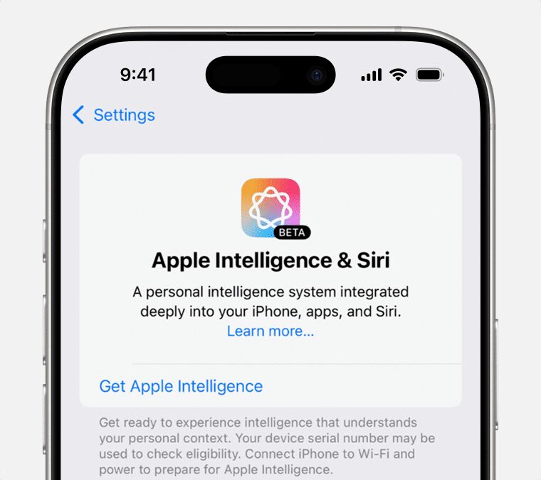 ios 18 iphone 16 pro settings apple intelligence siri crop