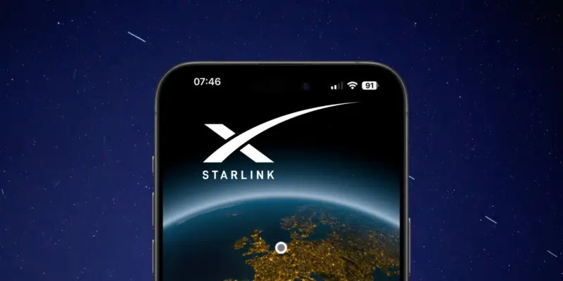 iPhone Starlink