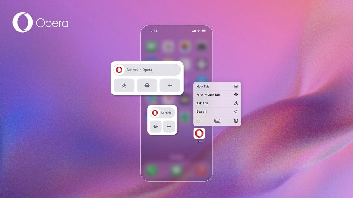 Opera упрощает доступ к AI-ассистенту Aria и добавляет новые функции 2 Opera