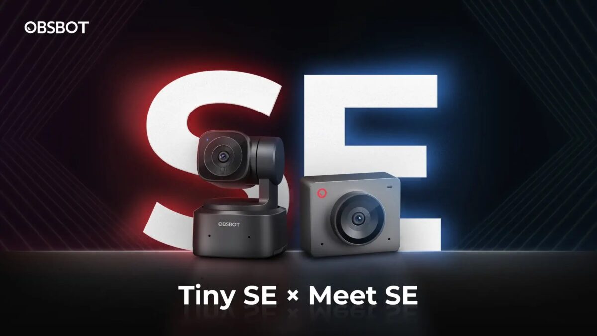 Веб-камеры Obsbot Tiny SE и Meet SE с ИИ: комплекты устройств перед съемкой
