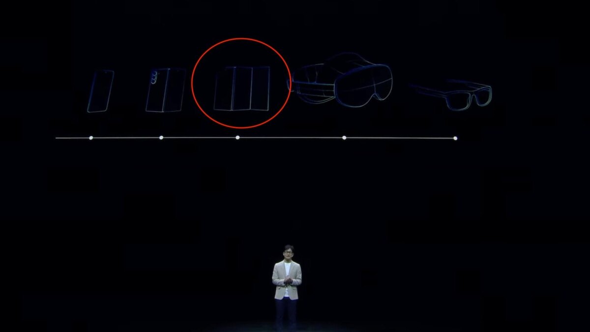 Samsung готовит к выпуску тройной складной смартфон 3 samsung tri fold teaser unpacked