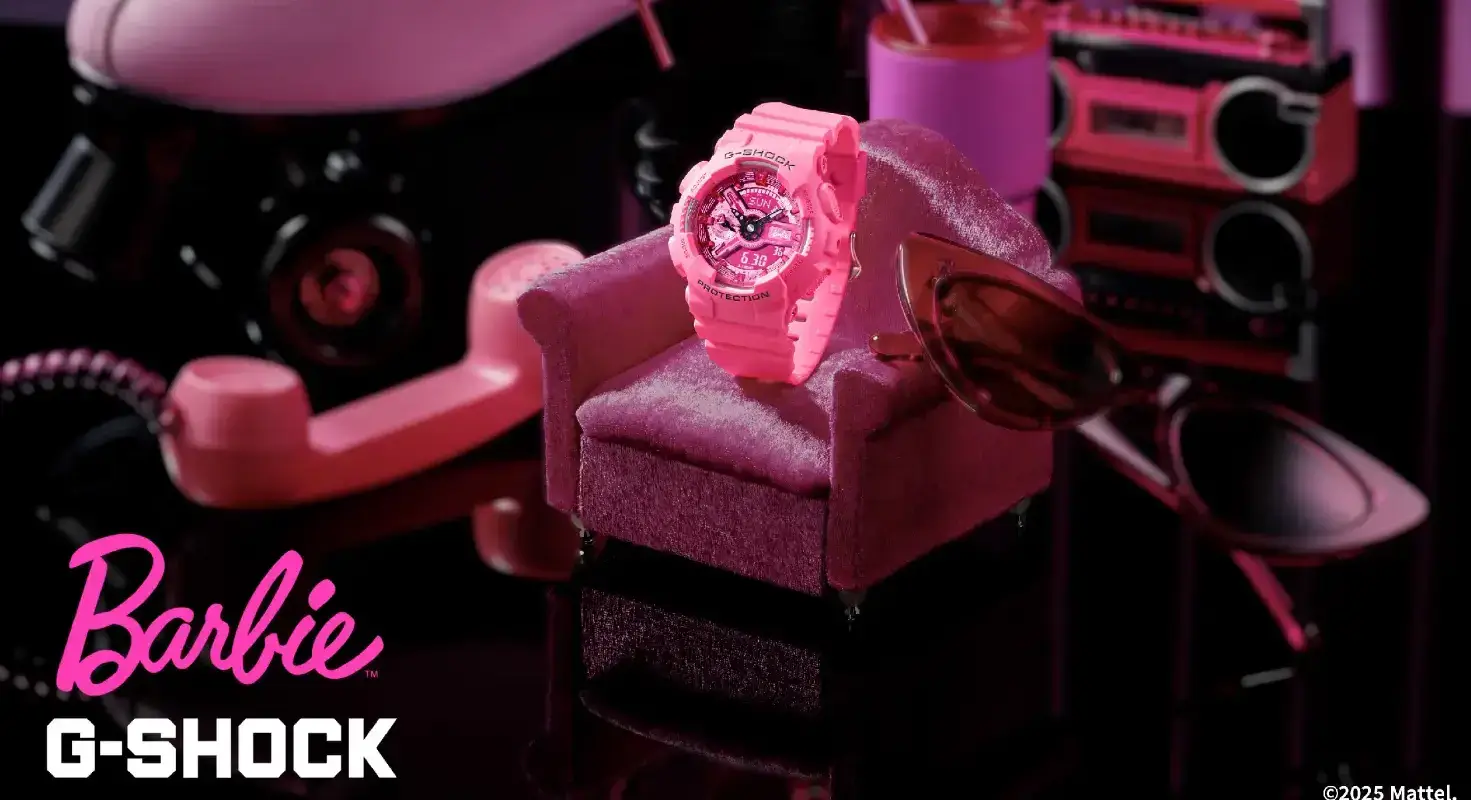 Casio выпускает Barbie-версию часов G-Shock