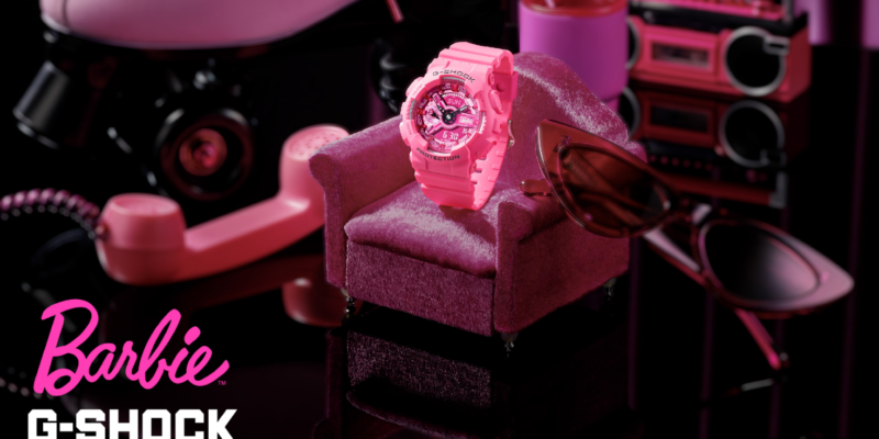 Casio выпускает Barbie-версию часов G-Shock