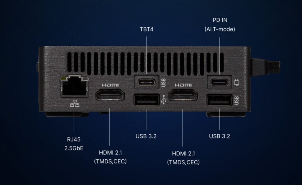 Gigabyte представила мини-ПК GB-BRU5-225H с Core Ultra 5 225H и поддержкой до 96 ГБ оперативной памяти 3 Gigabyte GB-BRU5-225H