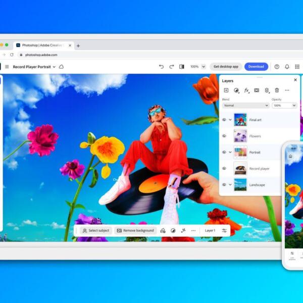 Adobe Photoshop теперь на iPhone (14639433 fy25 q1 ps iphonerelease lcm onboarding 3 paiduser psonweb getstarted 1200x800)