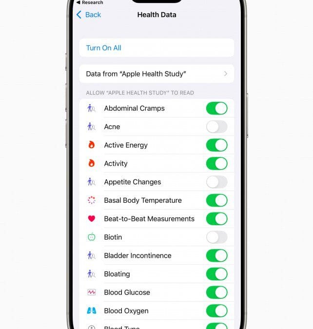 Apple запустила новое исследование влияния технологий на здоровье 6 4