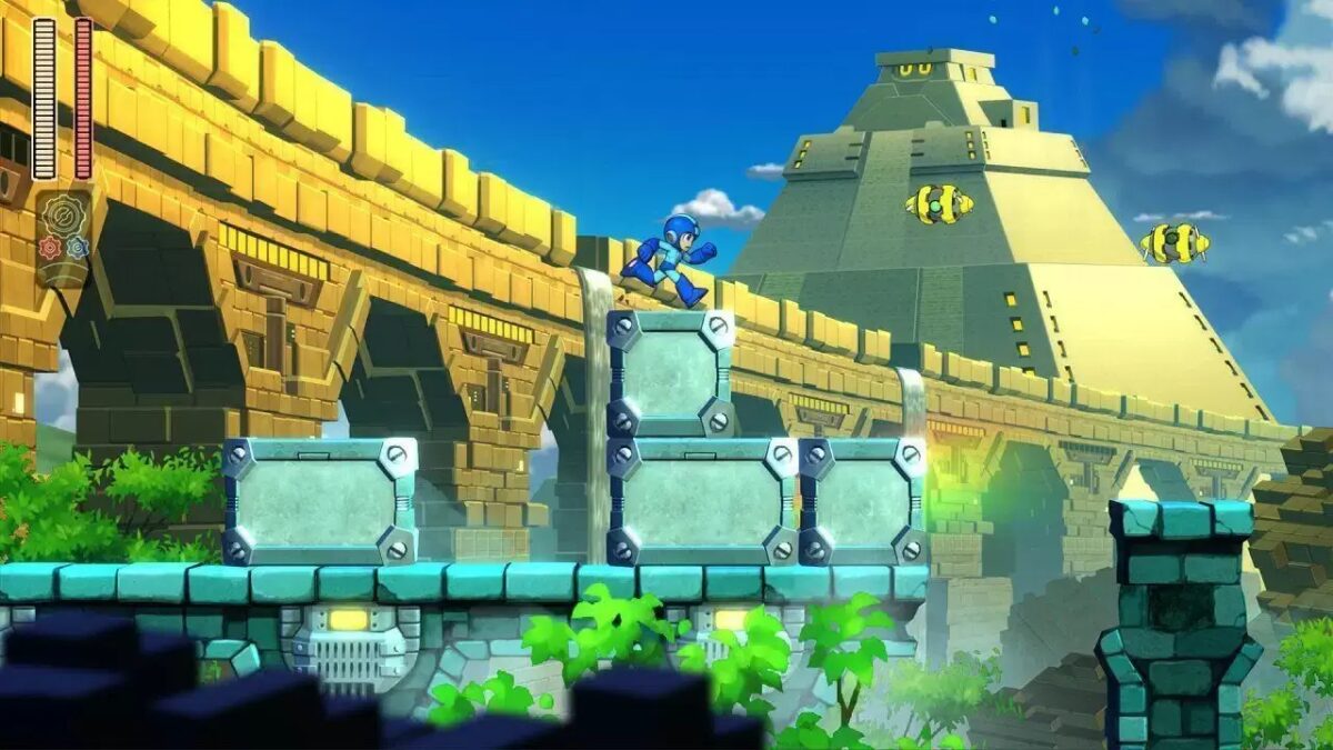 Экшен платформер на Nintendo Switch с героем и пейзажем