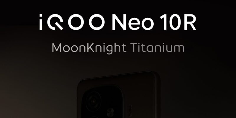 iQOO Neo 10R Moonknight Titanium