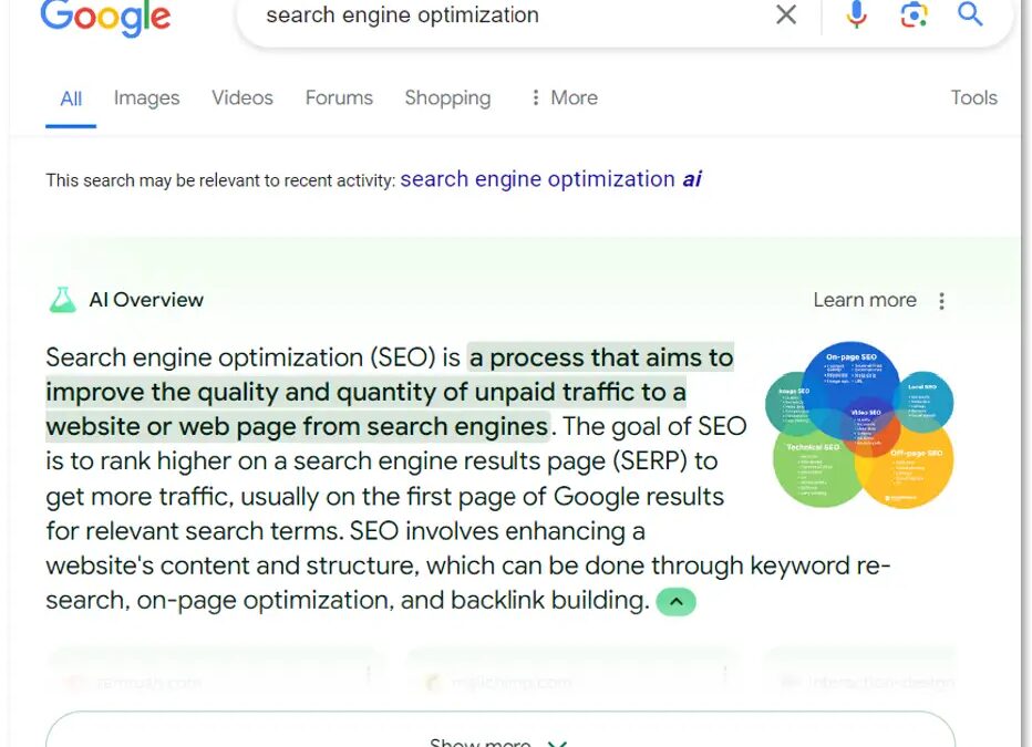 Google тестирует новый режим поиска с искусственным интеллектом 3 ai overview