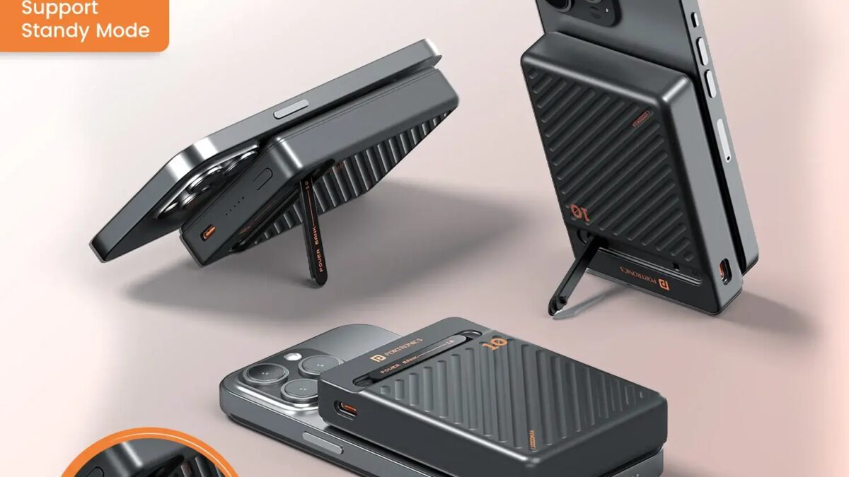 Portronics представила Chyro Magnetic Wireless Powerbank с поддержкой MagSafe 2 Portronics Chayro Magnetic Wireless Powerbank