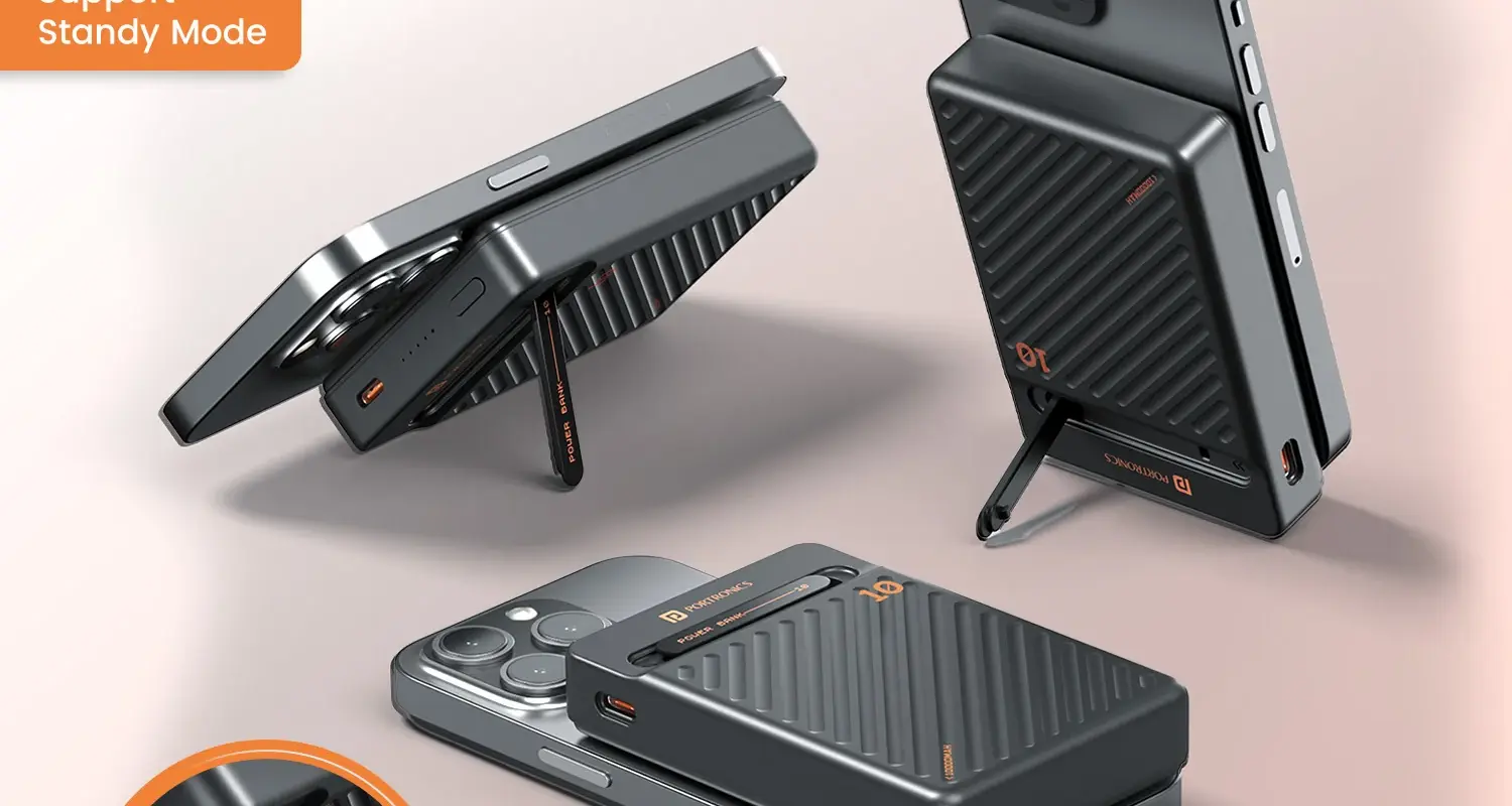 Portronics Chayro Magnetic Wireless Powerbank
