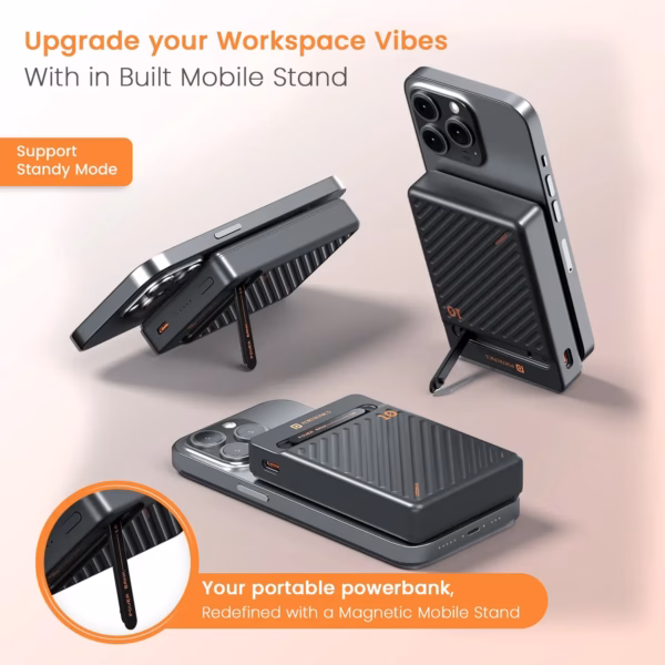 Portronics Chayro Magnetic Wireless Powerbank
