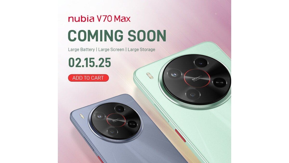 Nubia V70 Max