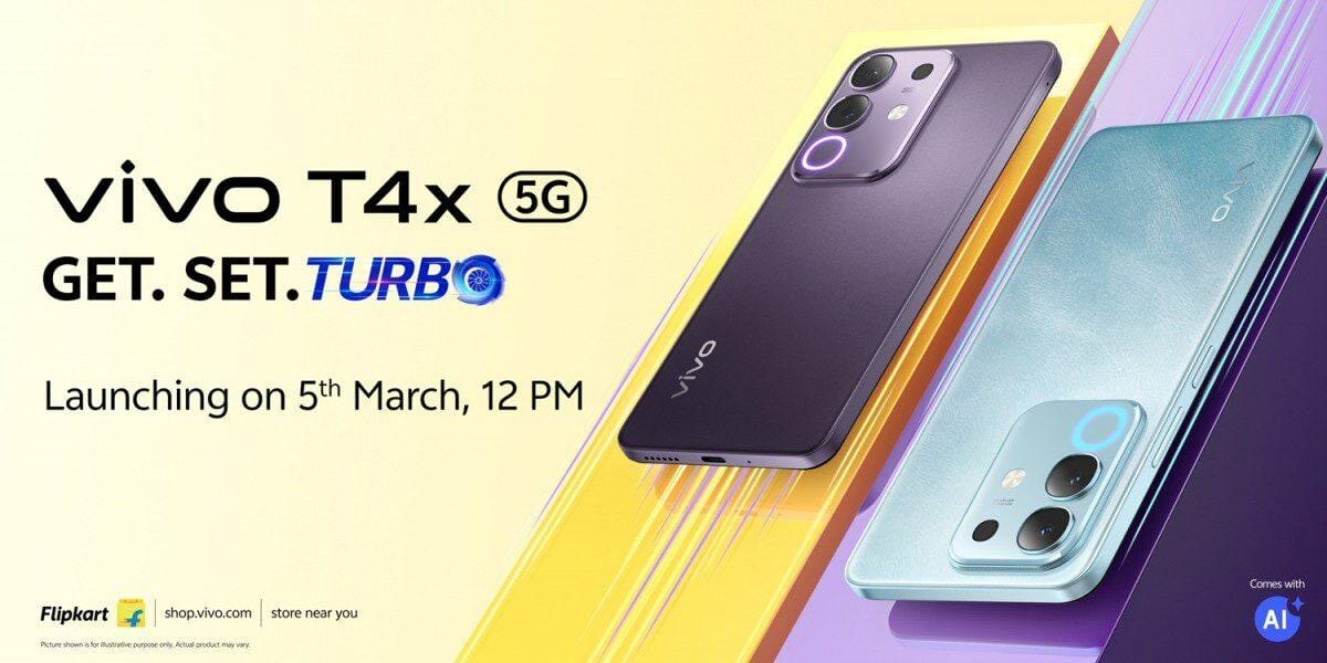 Vivo T4x 5G: дата запуска и цена 3 Vivo T4x 5G