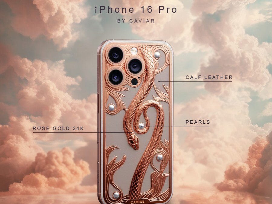 Caviar Secret Love: выпущены роскошные iPhone 16 Pro ко Дню святого Валентина 6 Caviar Secret Love