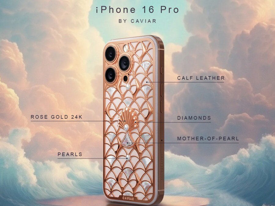Caviar Secret Love: выпущены роскошные iPhone 16 Pro ко Дню святого Валентина 7 Caviar Secret Love