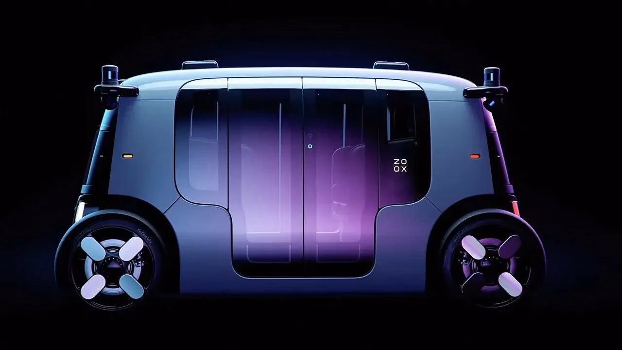 В Лас-Вегасе представли автомобиль-роботакси Zoox 3 i 12