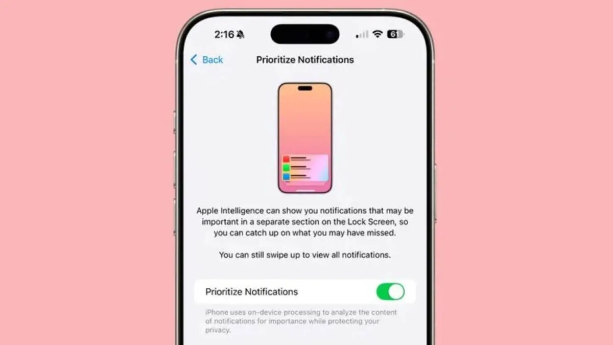 В iOS 18.4 появятся "Приоритетные уведомления" на базе Apple Intelligence 2 img 0815