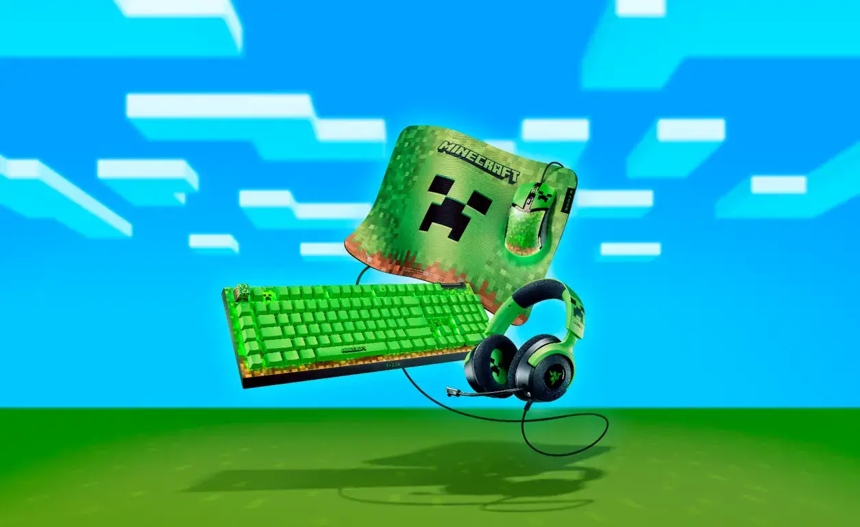 Razer представила линейку игровых устройств в стиле Minecraft 5 Razer