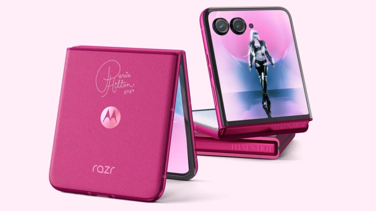 Motorola представила Razr Plus Paris Hilton Edition – ярко-розовый складной смартфон за $1 200 3 Razr Plus