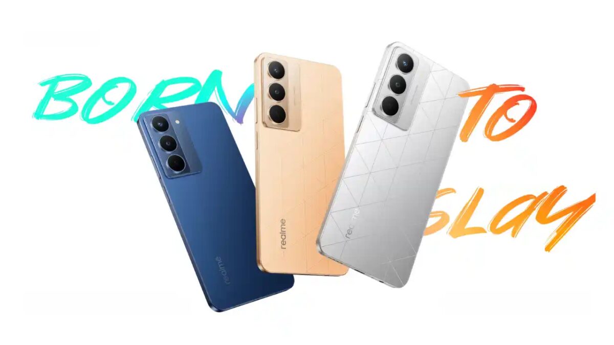 Три смартфона Realme P3x с тройными камерами сзади