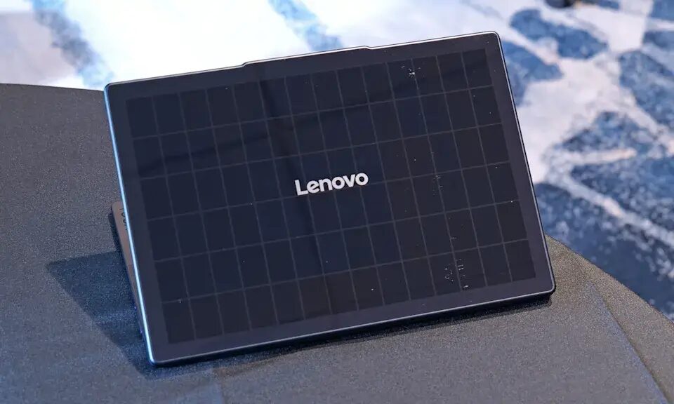 MWC 2025: Lenovo показала первый ноутбук с солнечными панелями 4 Lenovo Yoga Solar PC Concept