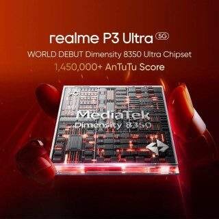 Подтверждена дата запуска Realme P3 5G и P3 Ultra 5 2 4