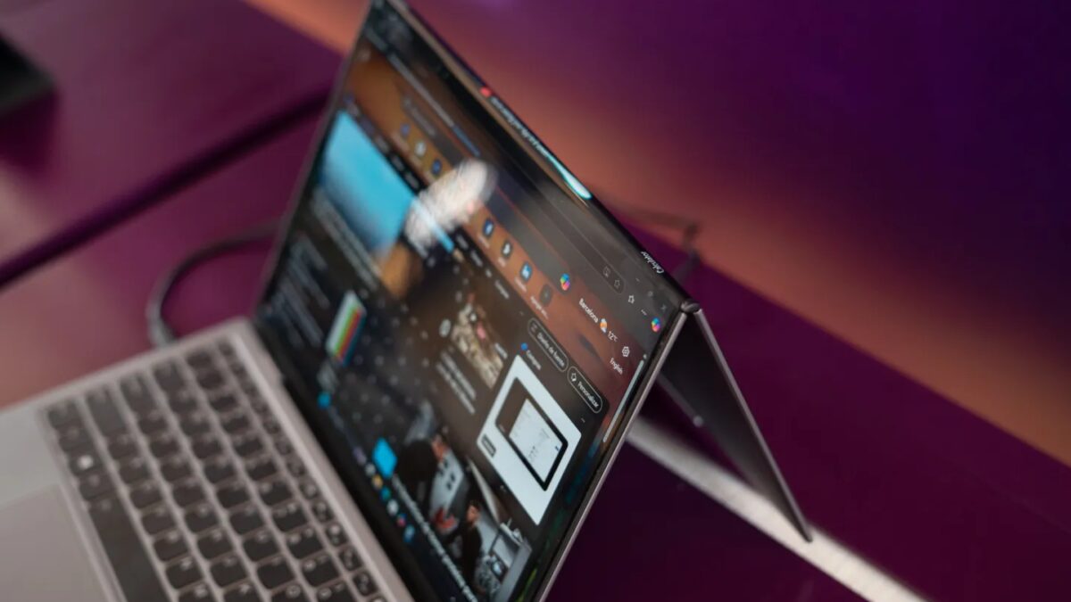 Гибкий ноутбук Lenovo ThinkBook Flip с вертикальным экраном