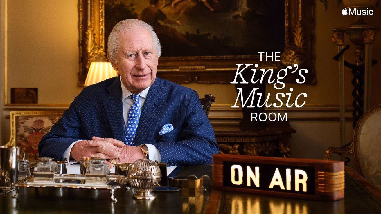 Король Великобритании Чарльз III стал диджеем на Apple Music 1 в шоу «The King’s Music Room» 1 62881 130515 apple music radio the kings music room key art