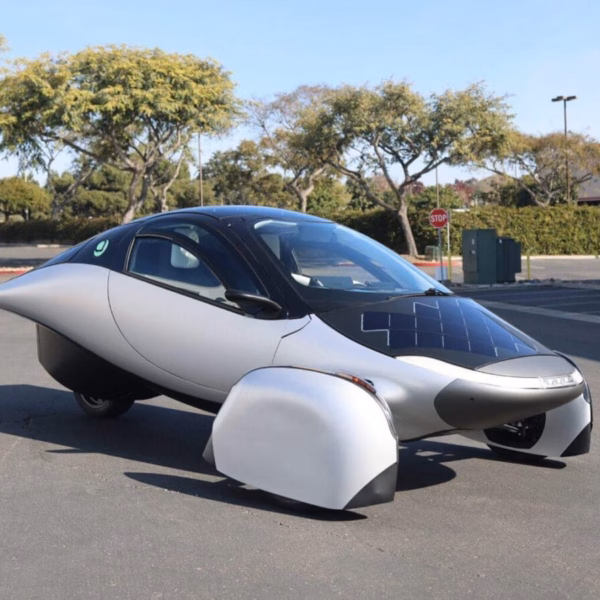 aptera solar electric vehicle ces 2025 design 5