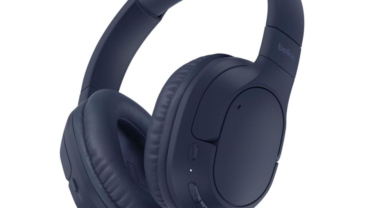 Наушники Belkin с закрытой конструкцией и мягкими амбушюрами