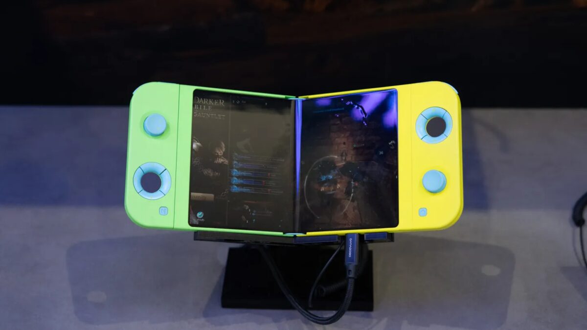 Лучшие новинки, которые мы увидели на MWC 2025 17 Складная игровая консоль Samsung
