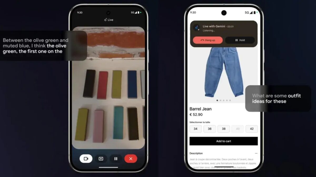 Экран смартфона с приложением для голосового общения