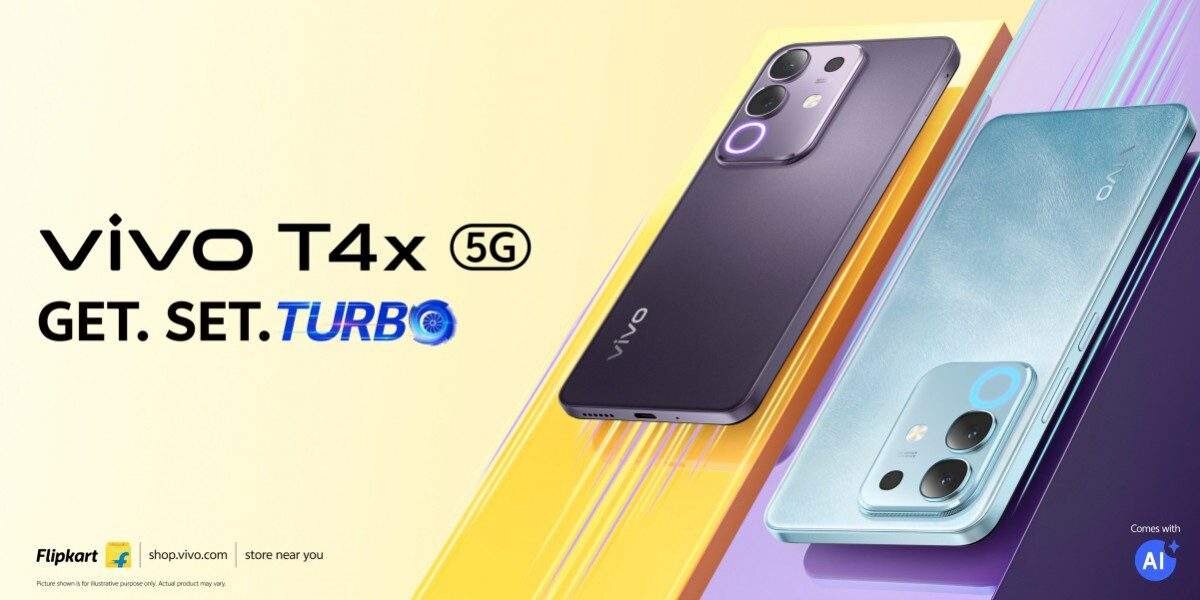 Смартфон Vivo T4x официально представлен 5 Vivo T4x