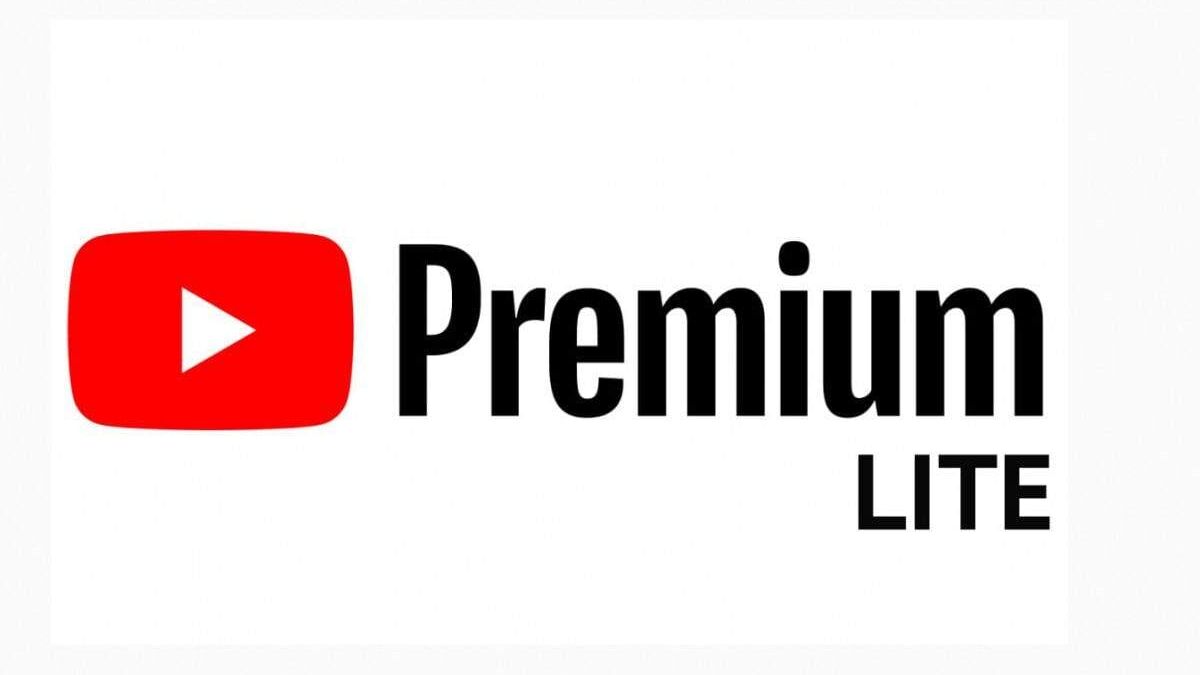 Логотип YouTube Premium Lite в интерфейсе сервиса перед запуском подписки