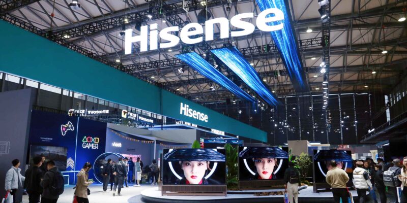 Hisense сохраняет второе место в мире по объему поставок телевизоров в 2024 году (hisense banner image)