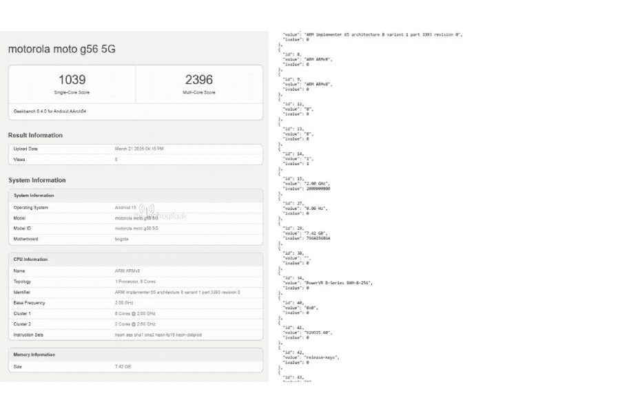 Motorola готовит к запуску Moto G56 5G: первые подробности и характеристики 3 image 52
