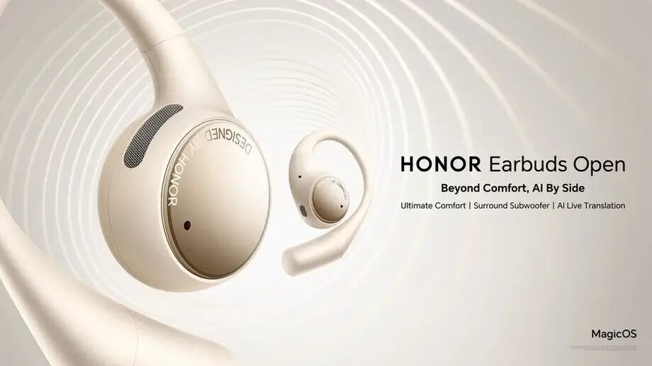 MWC 2025: Honor представила наушники Earbuds Open 3 Honor Earbuds Open