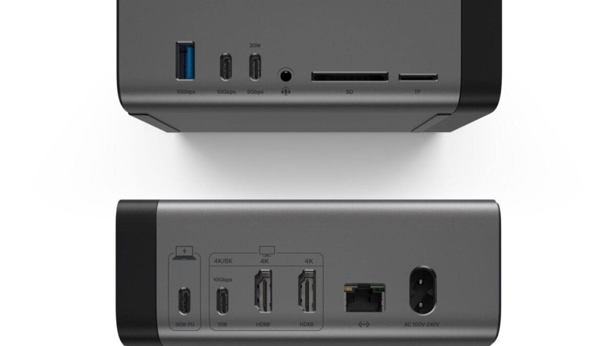 Верхняя панель Belkin с USB-портами и слотами