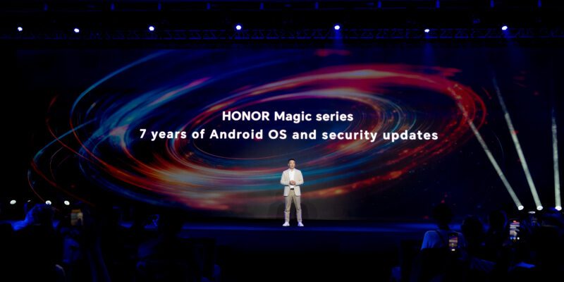 Honor продлевает поддержку смартфонов Magic и Magic V до 7 лет (james announces7 years of android os and security updates for the magic series)