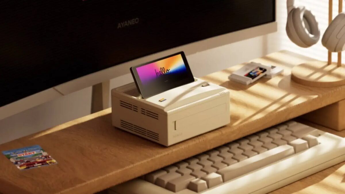 AyaNeo перевыпустил прошлогодний мини-ПК AM01S со встроенным экраном 6 jcjecpamxp2h