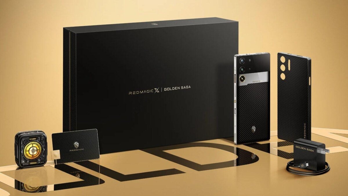 MWC 2025: RedMagic представляет Golden Saga и Mora Pink 3 redmagic 10 pro golden saga limited edition 4777