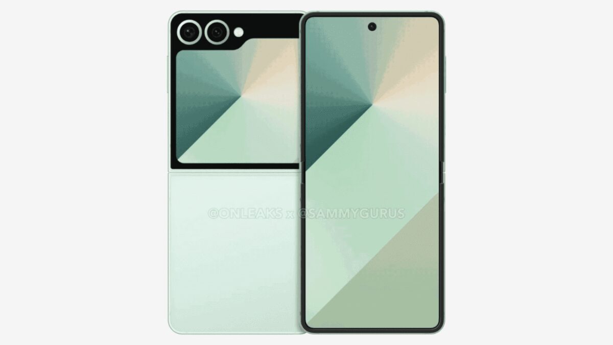 Инсайдер раскрыл дизайн и характеристики складного Samsung Galaxy Z Flip7 FE 3 samsung galaxy z flip 7 fe leak render 3
