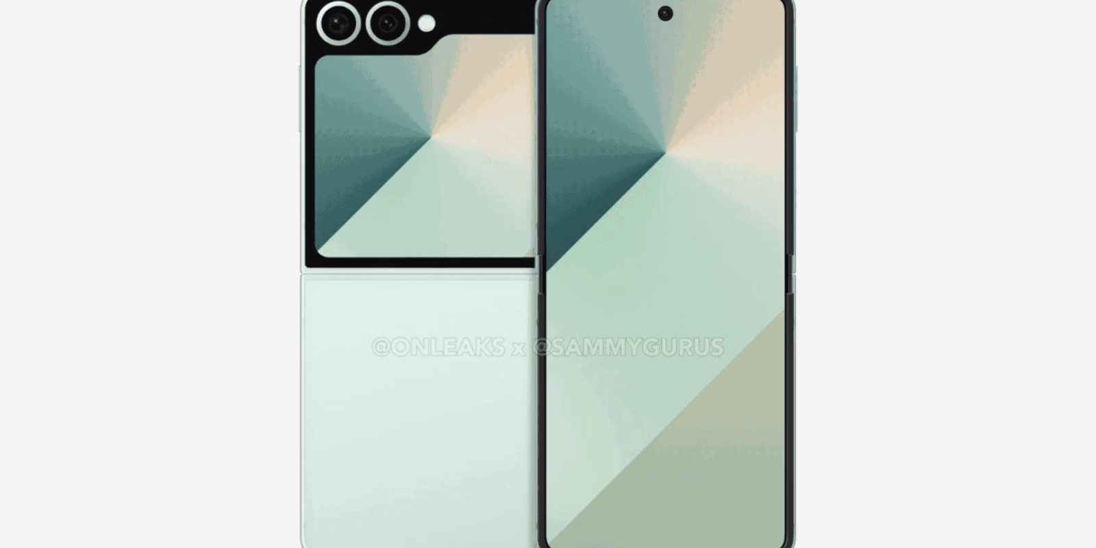 Инсайдер раскрыл дизайн и характеристики складного Samsung Galaxy Z Flip7 FE 3 samsung galaxy z flip 7 fe leak render 3