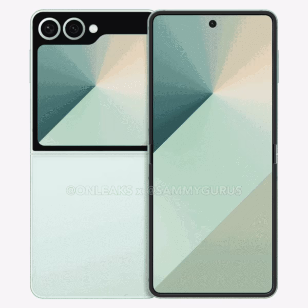 samsung galaxy z flip 7 fe leak render 3