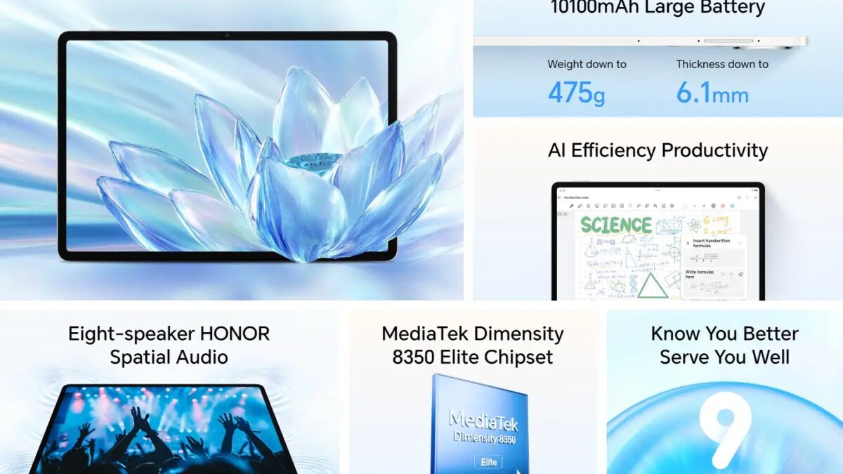 MWC 2025: HONOR выпустила планшет Pad V9 на мировой рынок 5 HONOR Pad V9