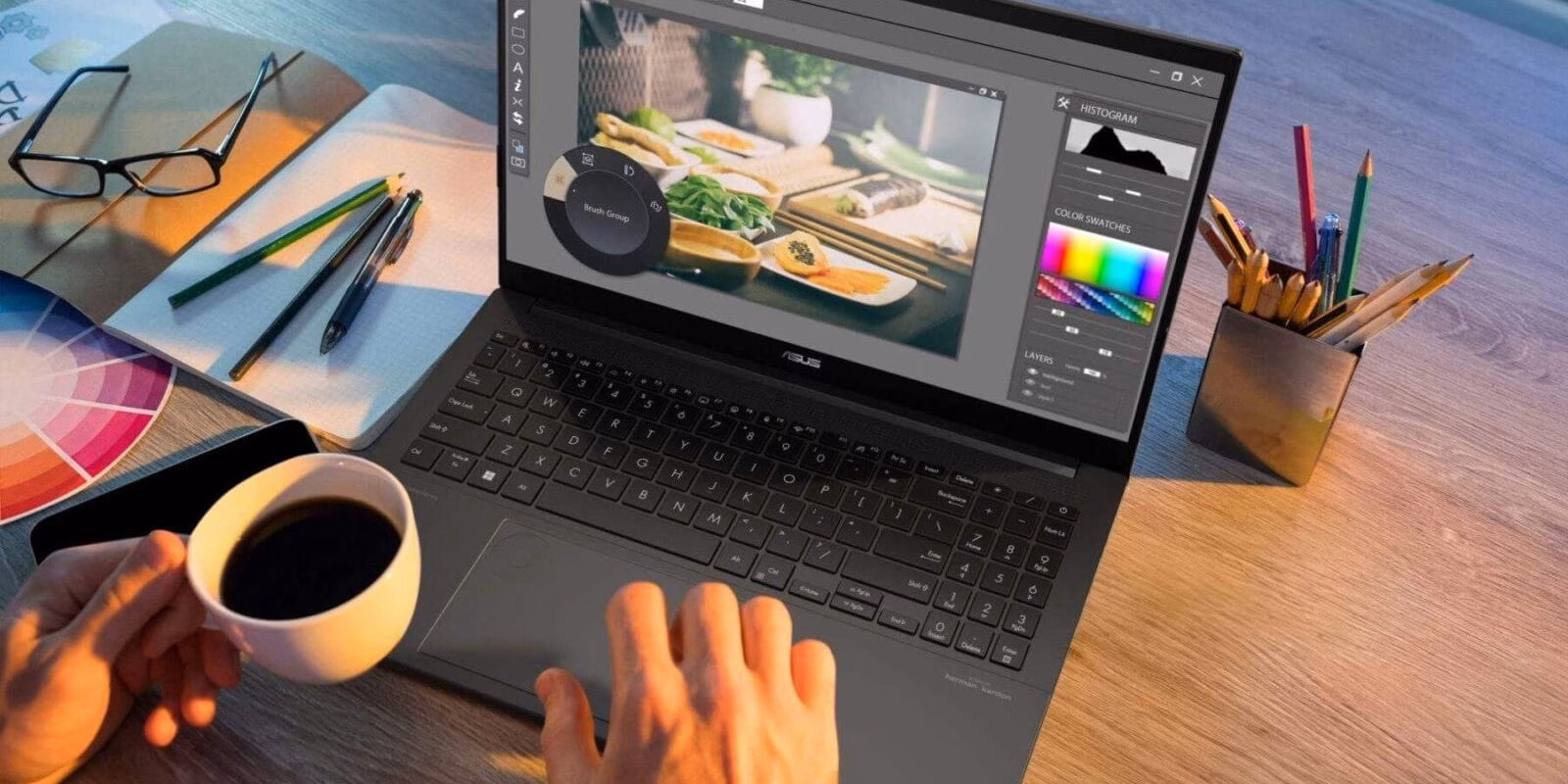 ASUS представила ноутбук Vivobook Pro 15 для создателей контента и геймеров 3 ASUS Vivobook Pro 15