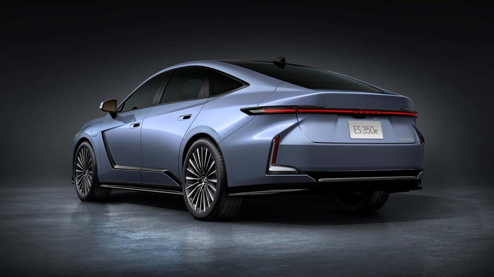 Lexus показал электрический седан ES с футуристичным дизайном | Изображение 28 Lexus показал электрический седан ES с футуристичным дизайном (2026 lexus es 5)