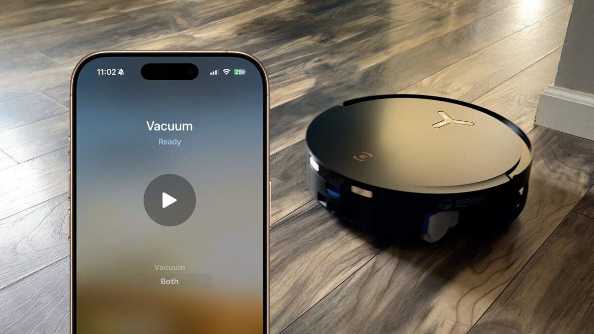 Роботы-пылесосы теперь работают с HomeKit — благодаря iOS 18.4 3 62933 130660 vacuum driving away hero 2 xl